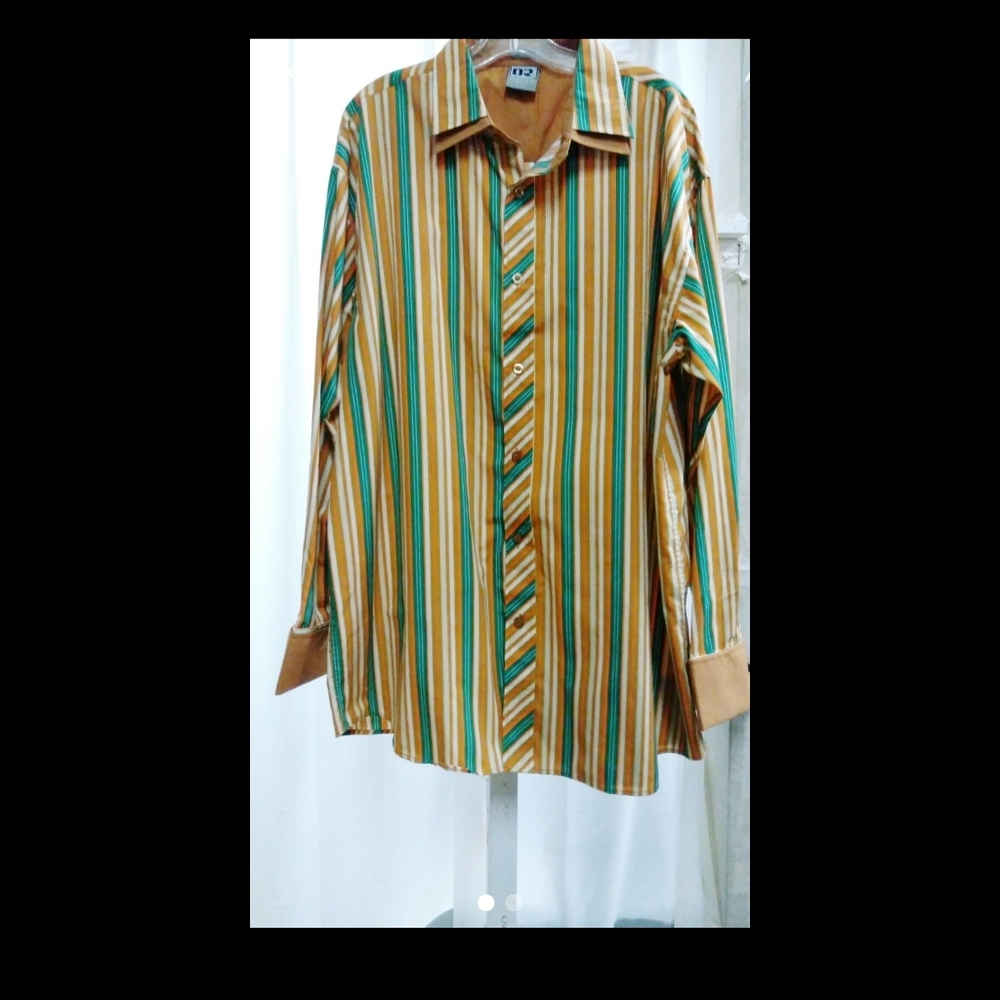 Men Long Sleeve Shirt by Dr Dream USA Size 2XL
